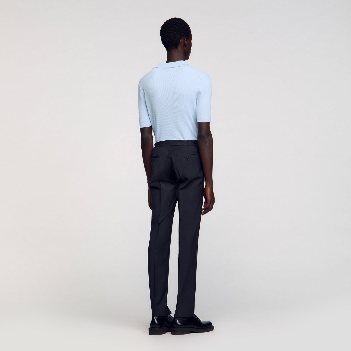 Sandro Elasticated trousers Fonte