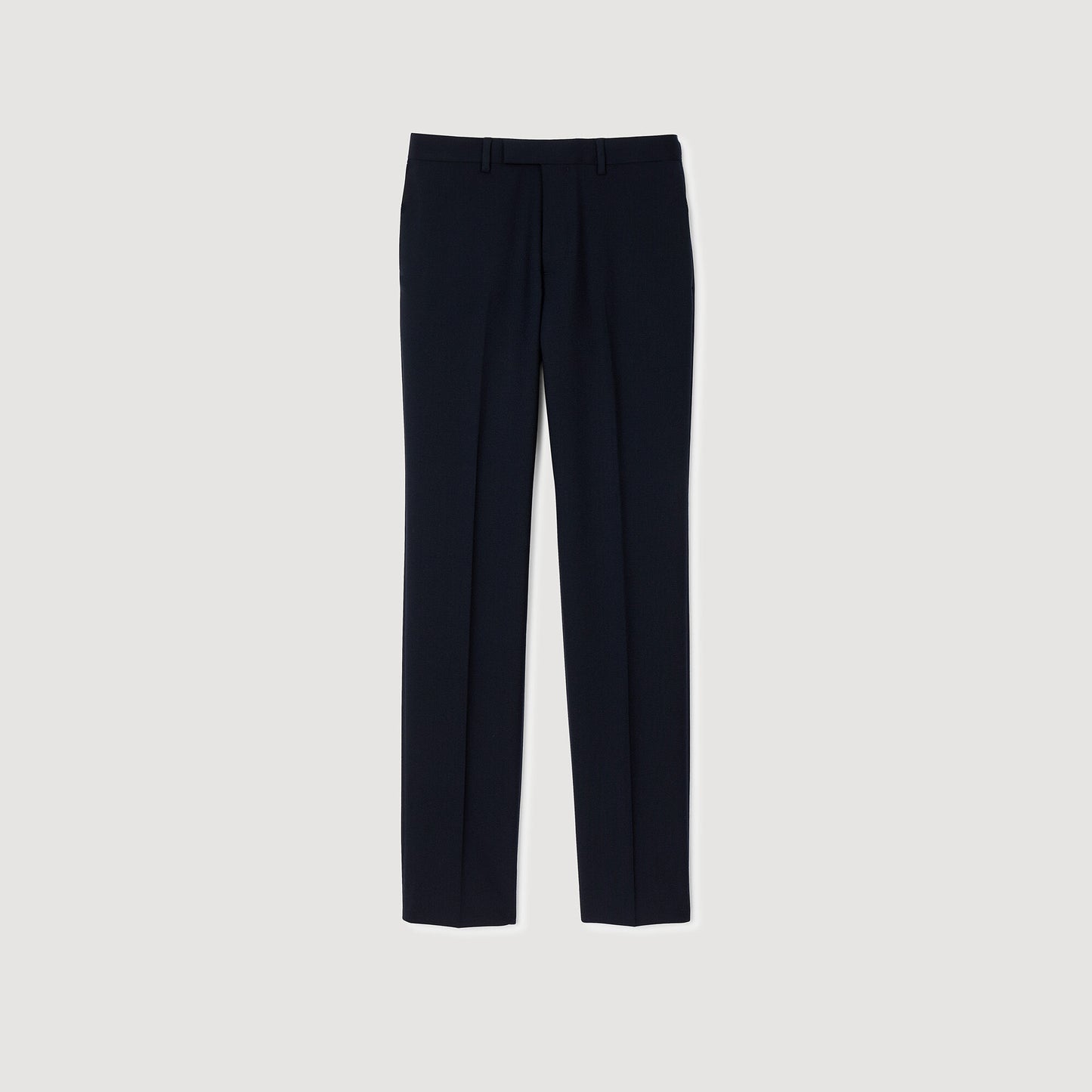 Sandro Wool suit trousers Navy Blue