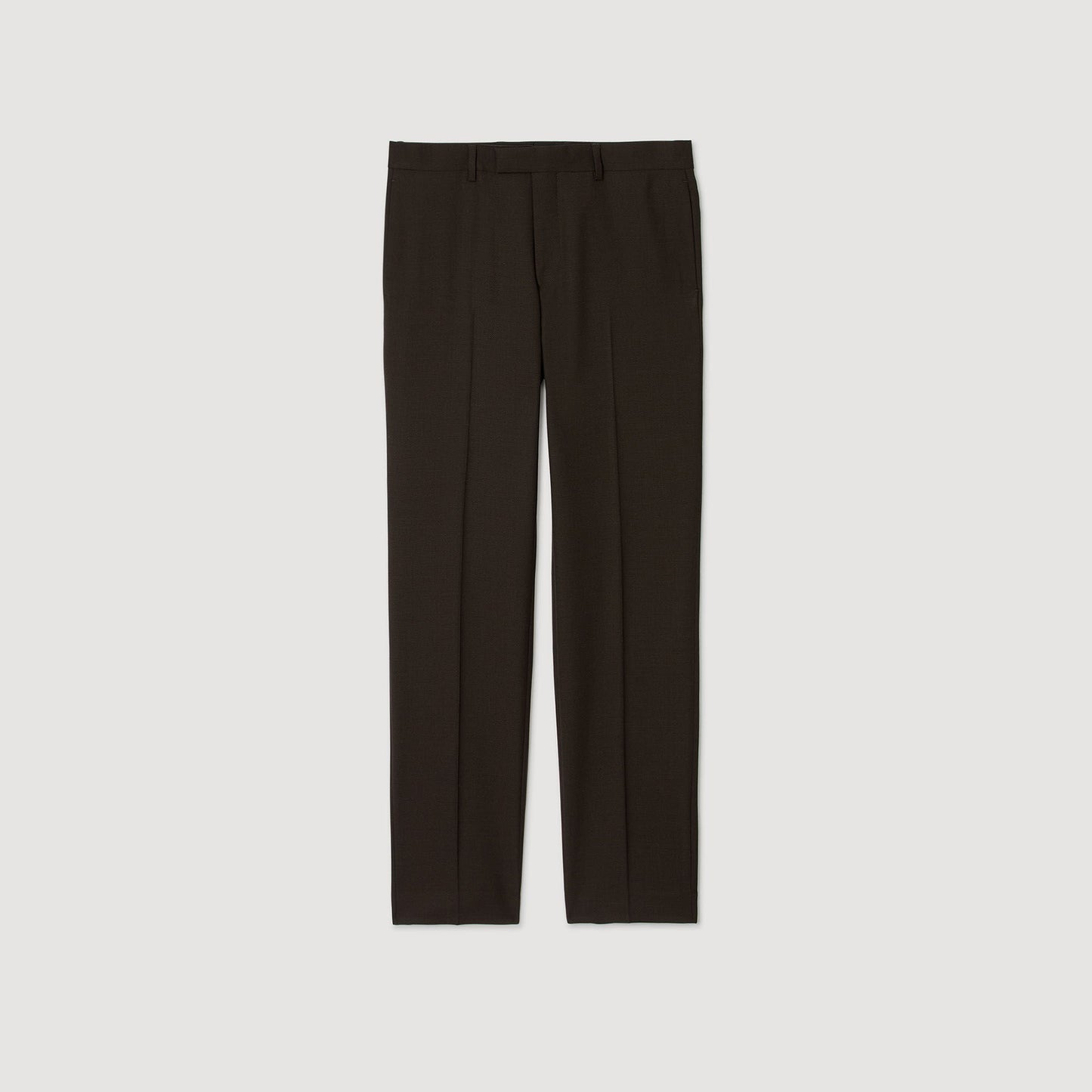 Sandro Wool suit trousers Chocolate