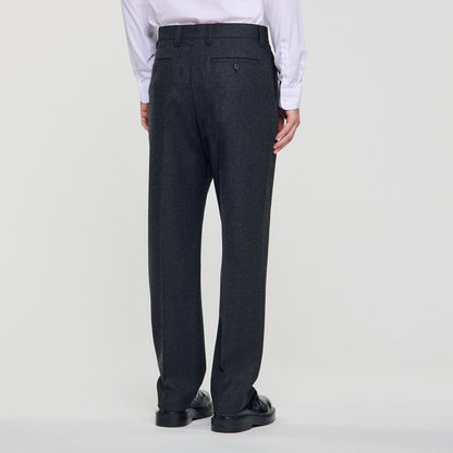 Sandro Wool suit trousers Heather Charcoal