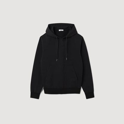 Sandro Embroidered hoodie Black
