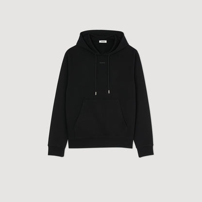 Sandro Logo hoodie Black