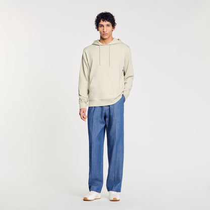 Sandro Logo hoodie Light Kaki.