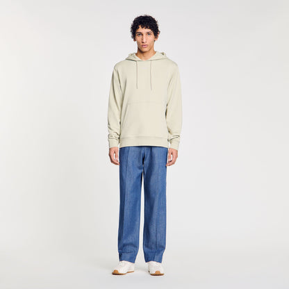 Sandro Logo hoodie Light Kaki.