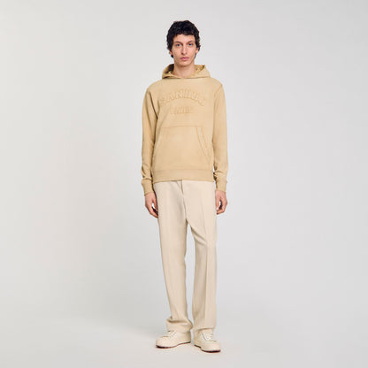 Sandro Patch sweatshirt Sand.