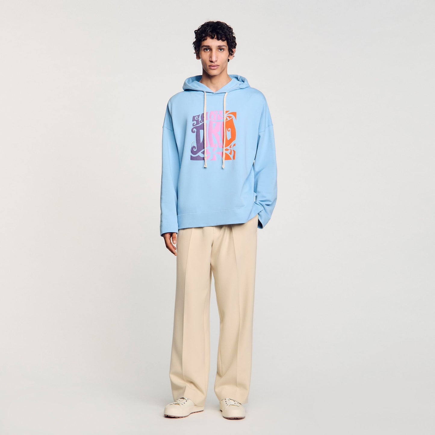 Sandro Hooded sweatshirt Blue Sky