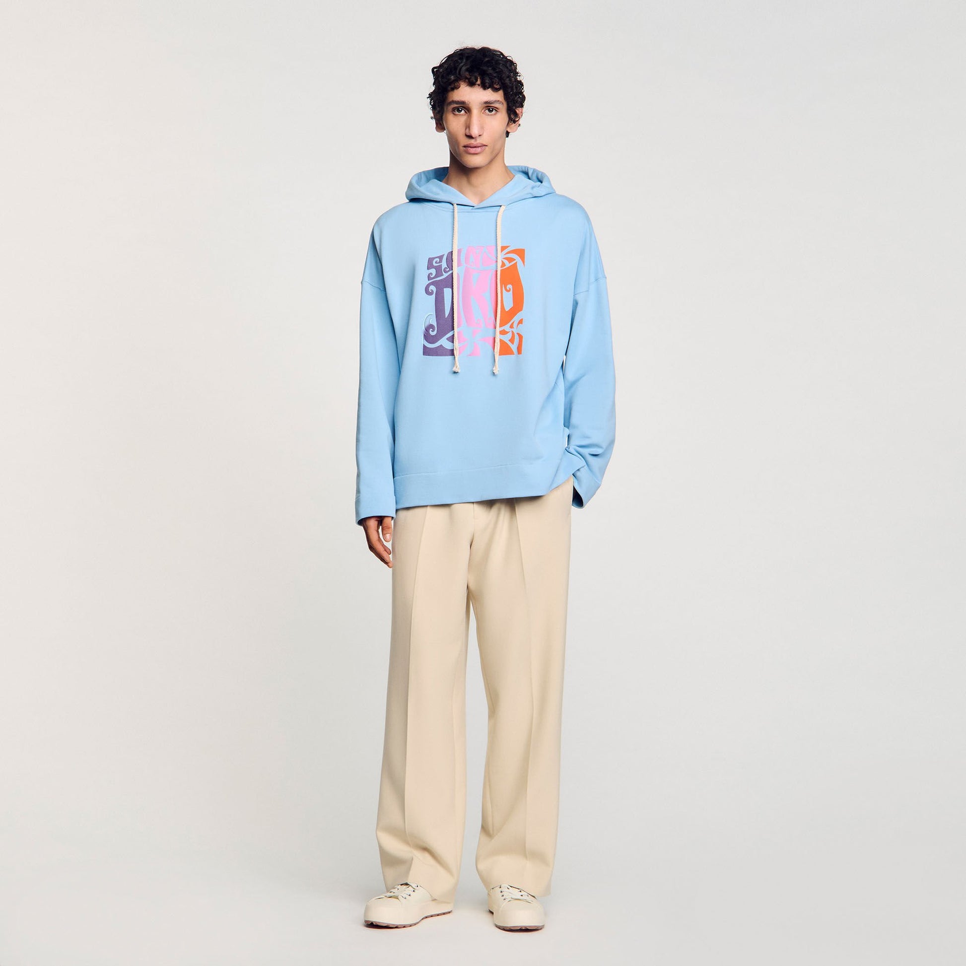 Sandro Hooded sweatshirt Blue Sky