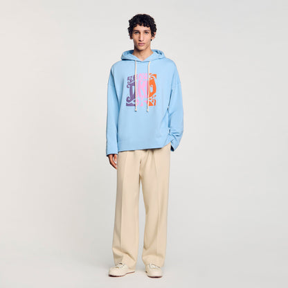 Sandro Hooded sweatshirt Blue Sky