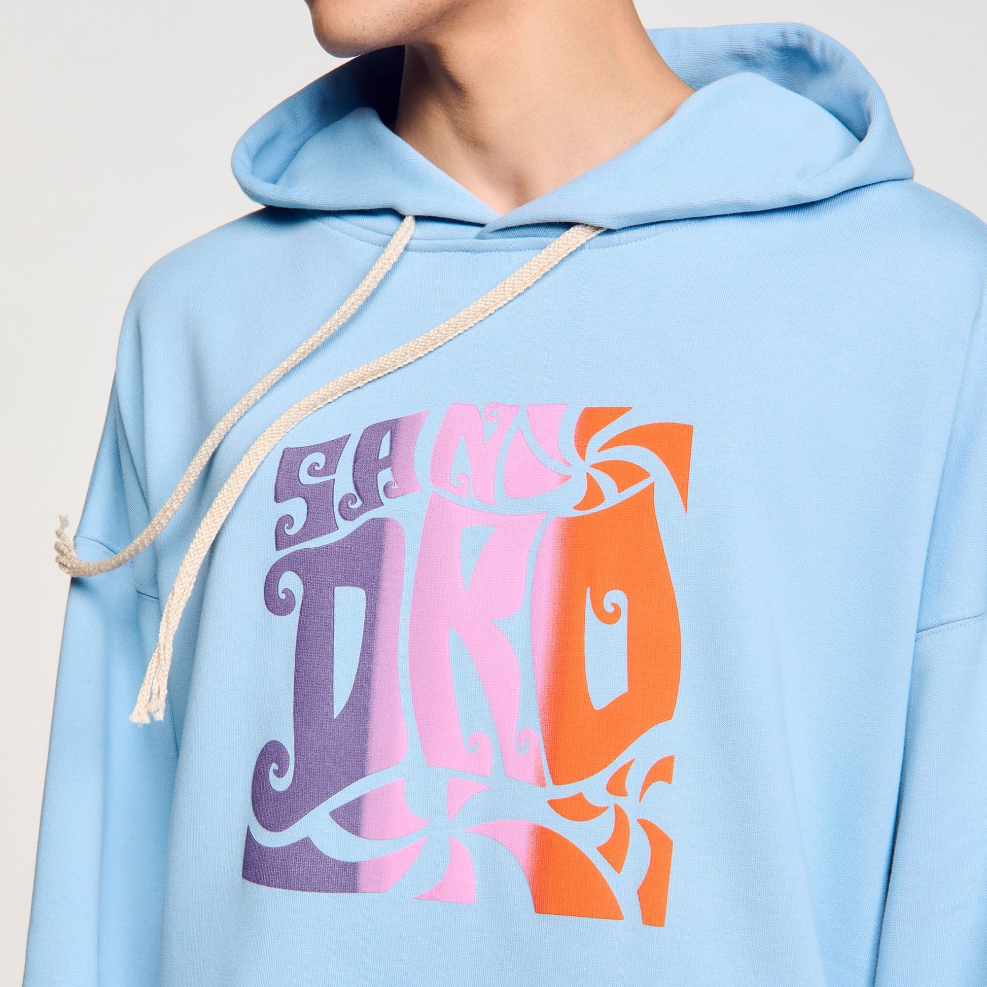 Sandro Hooded sweatshirt Blue Sky