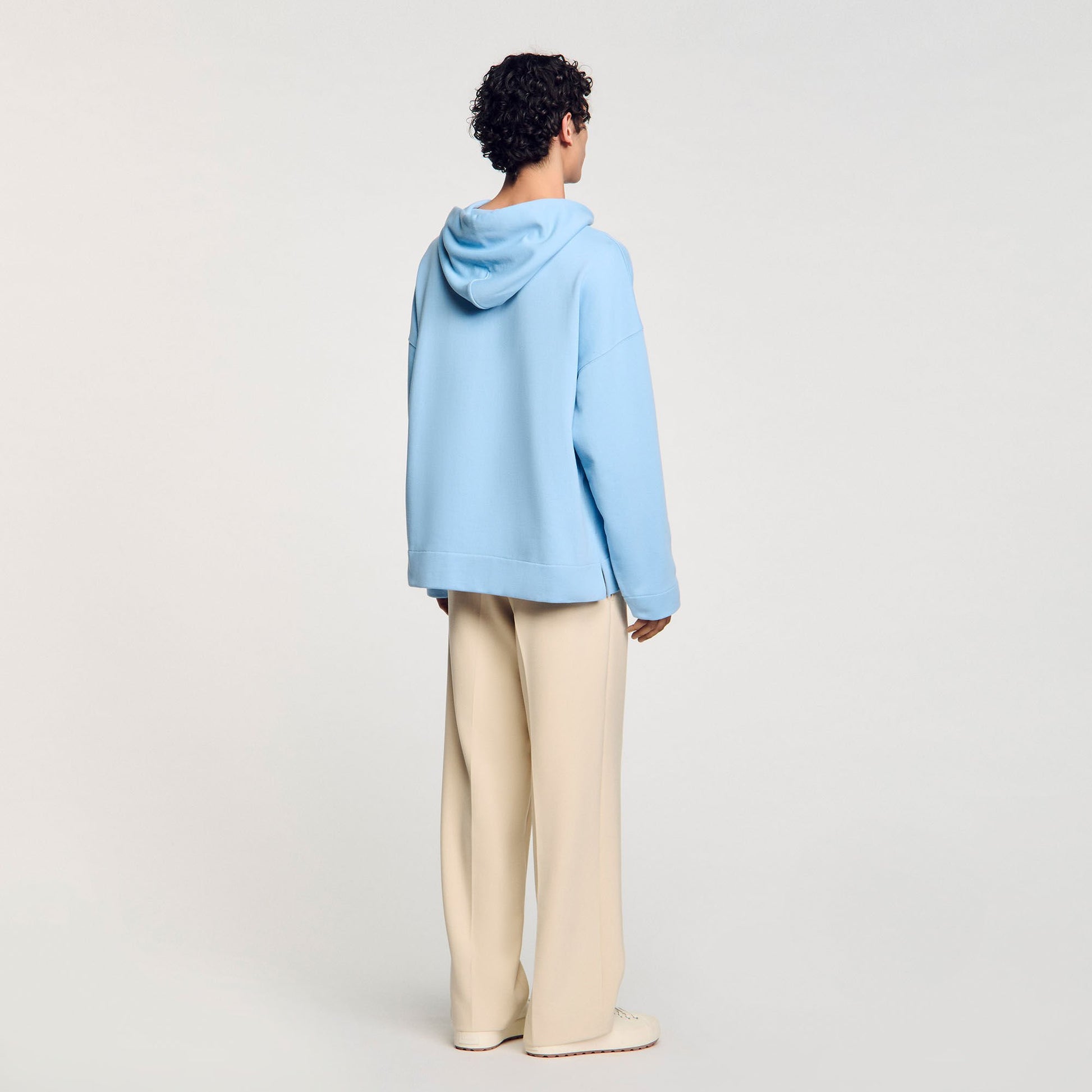 Sandro Hooded sweatshirt Blue Sky