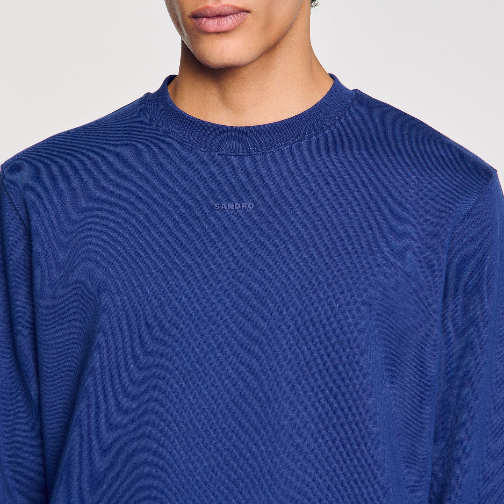 Sandro Logo sweatshirt Royal Blue
