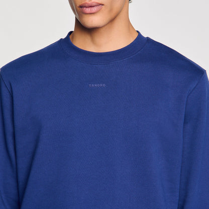 Sandro Logo sweatshirt Royal Blue