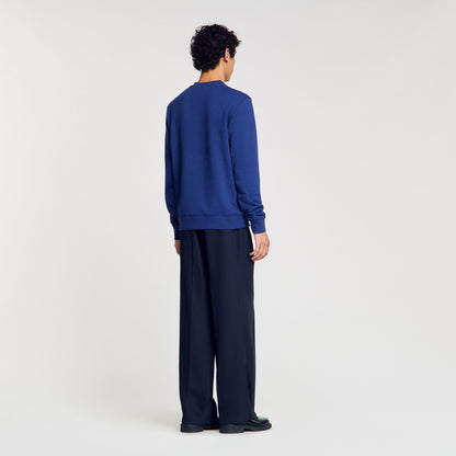 Sandro Logo sweatshirt Royal Blue