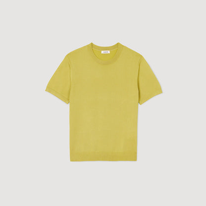 Sandro Knitted T-shirt Super Green