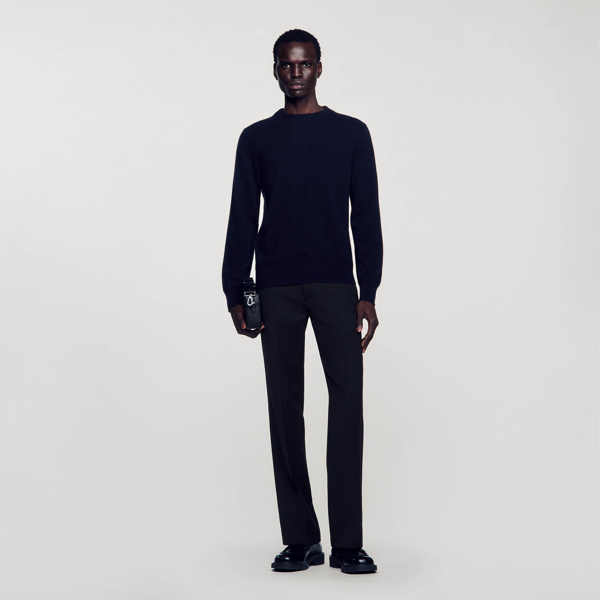 Sandro Cashmere sweater Dark Navy
