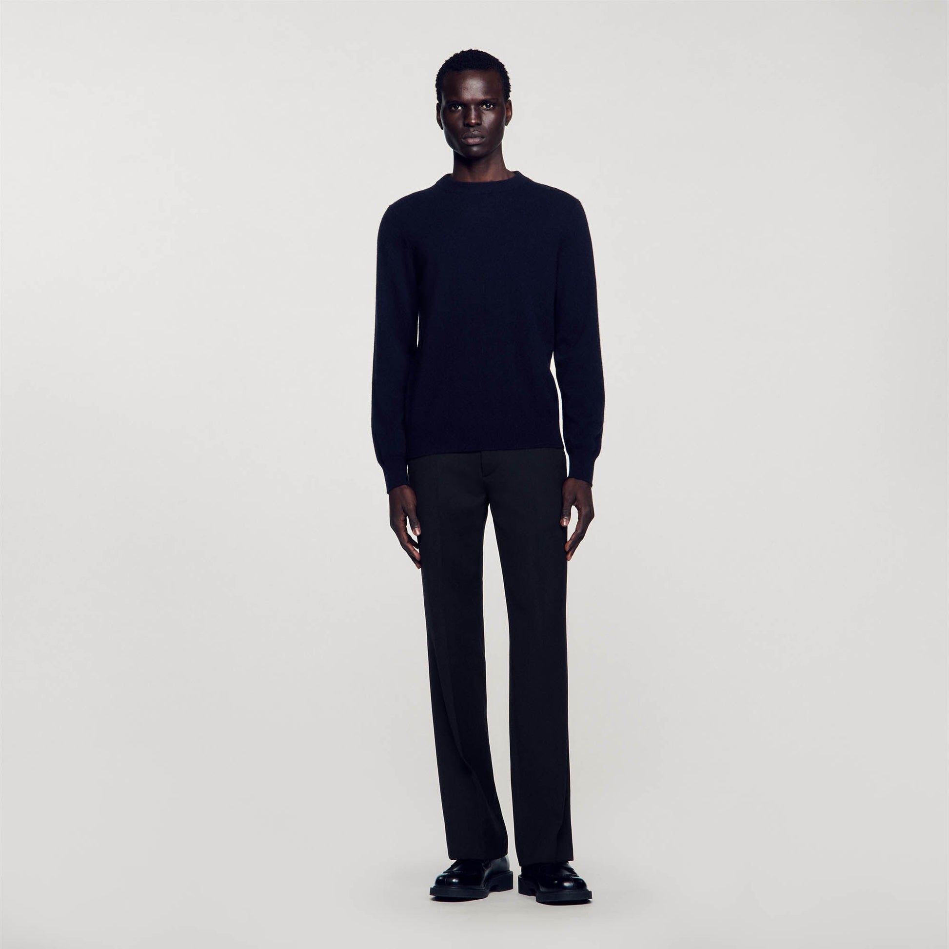 Sandro Cashmere sweater Dark Navy