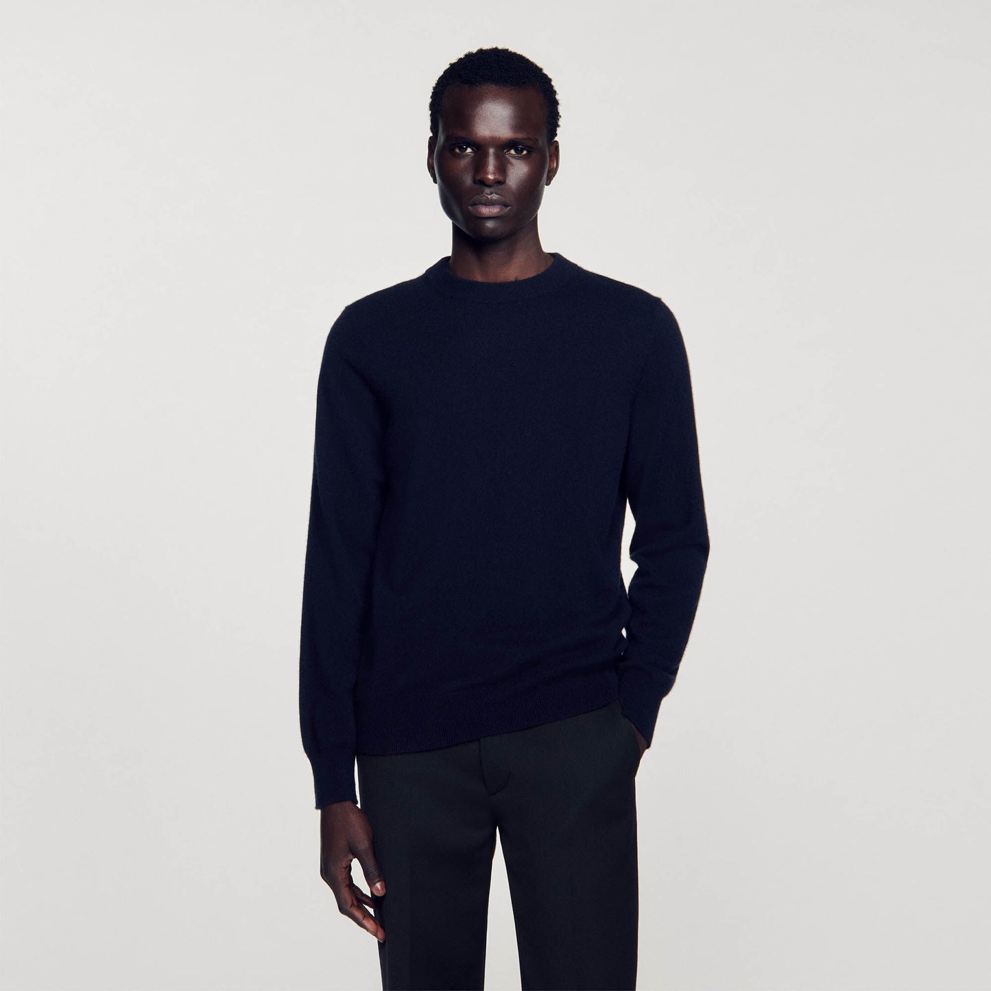 Sandro Cashmere sweater Dark Navy
