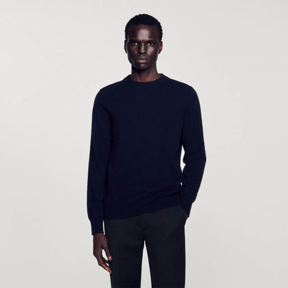 Sandro Cashmere sweater Dark Navy