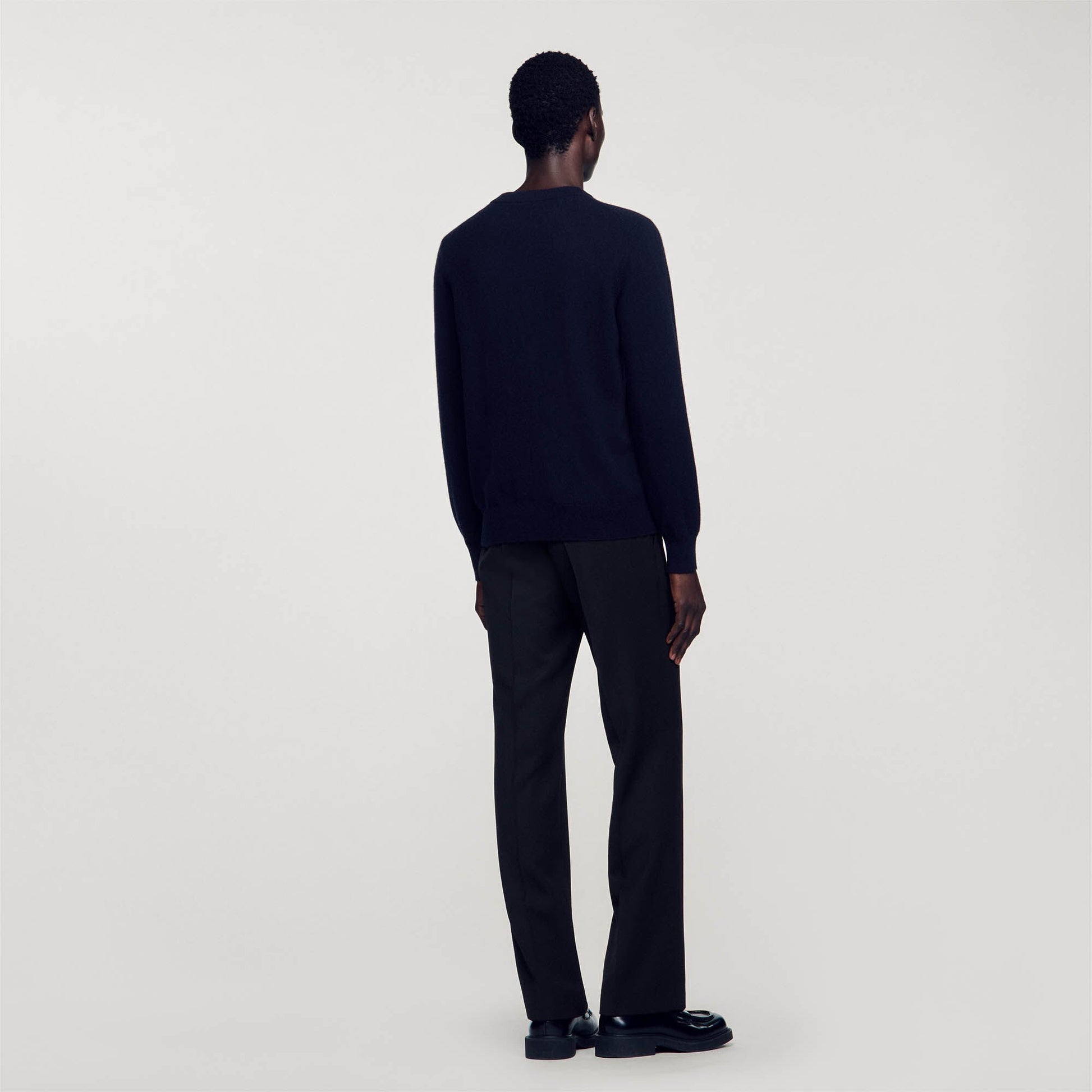 Sandro Cashmere sweater Dark Navy
