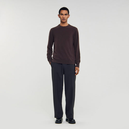 Sandro Cashmere sweater Caramel