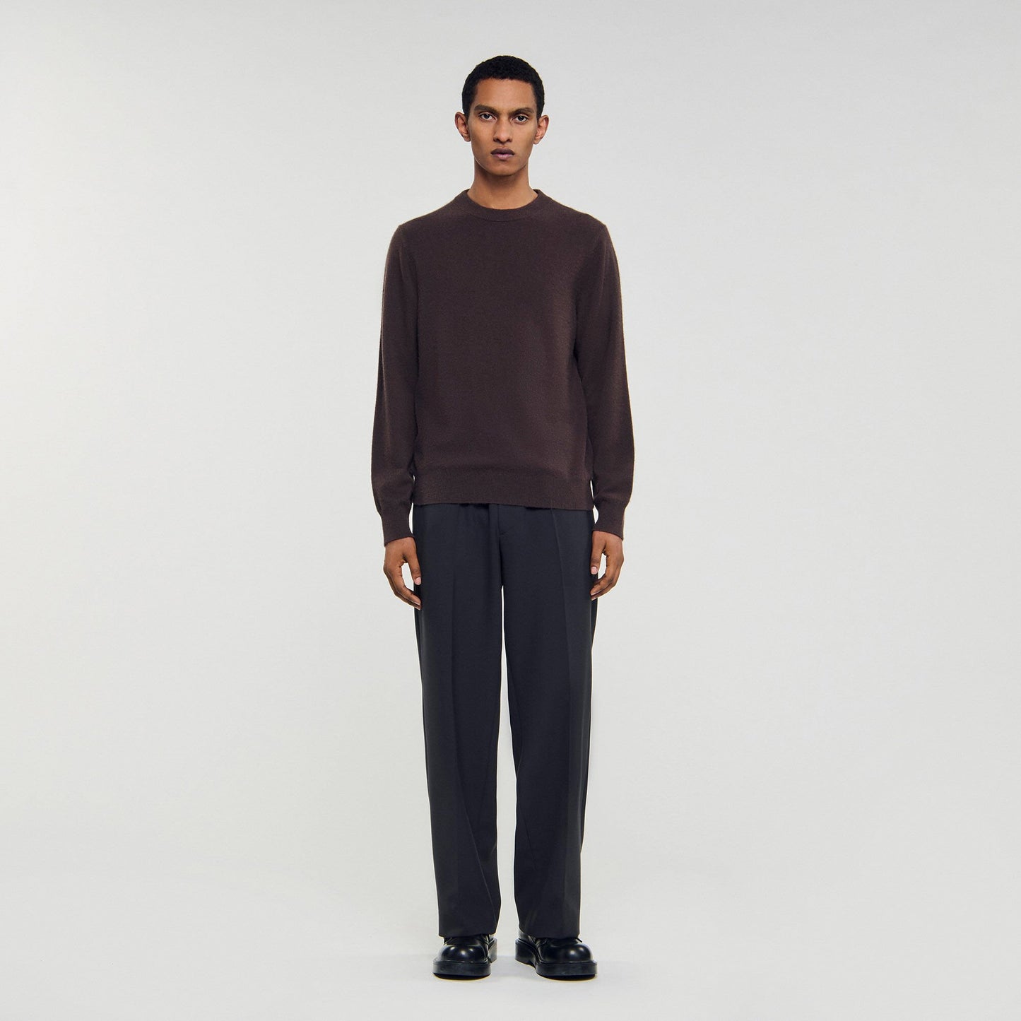Sandro Cashmere sweater Caramel