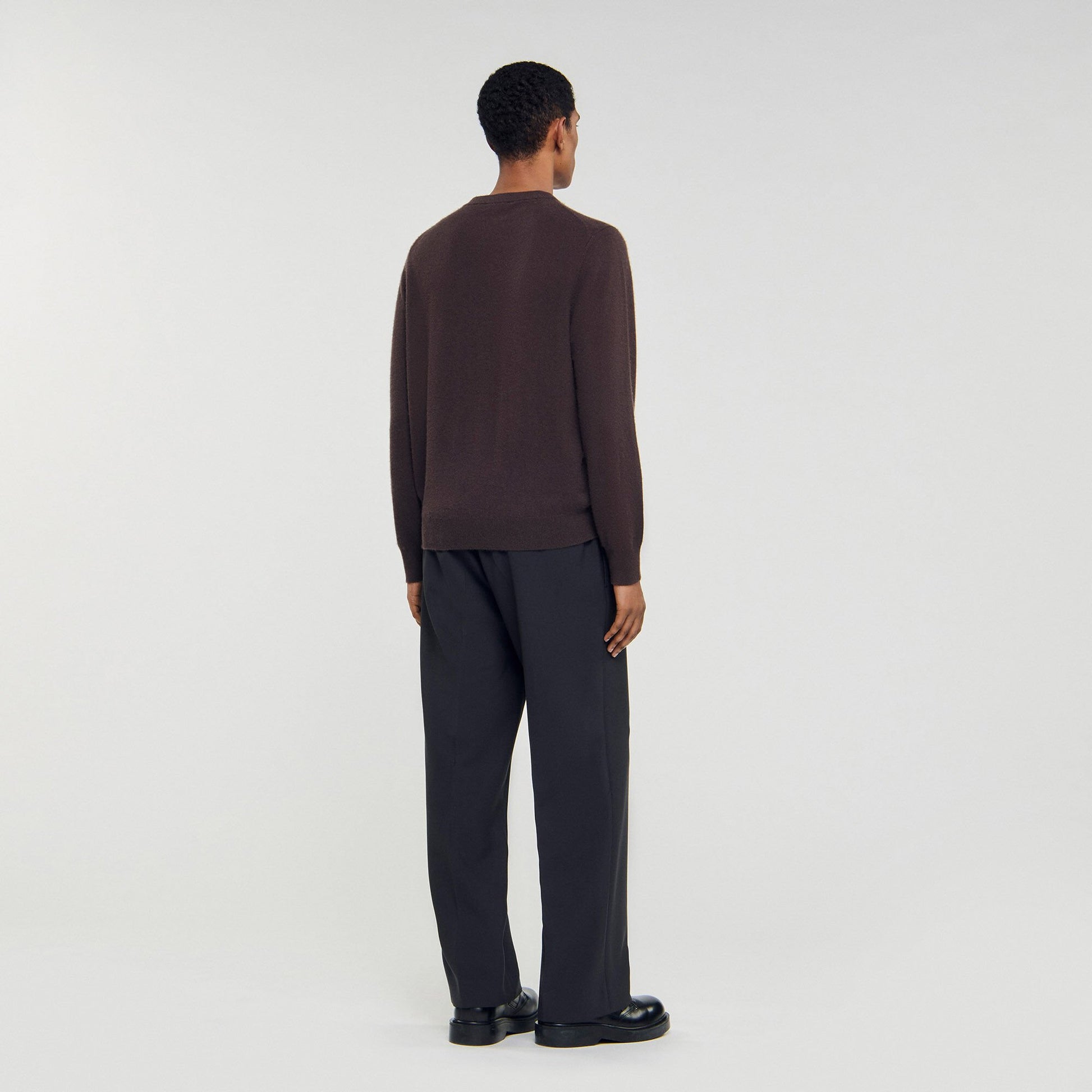 Sandro Cashmere sweater Caramel