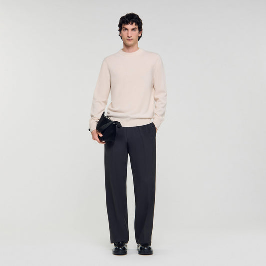 Sandro Cashmere sweater Off White
