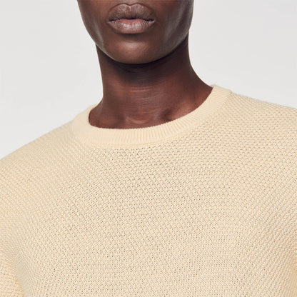 Sandro Wool sweater Off White / Mastic