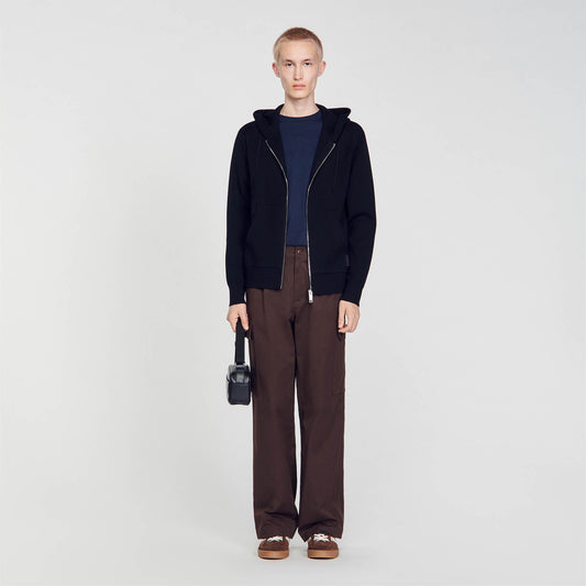 Sandro Hoodie Black
