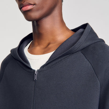 Sandro Milano knit hooded cardigan Fonte