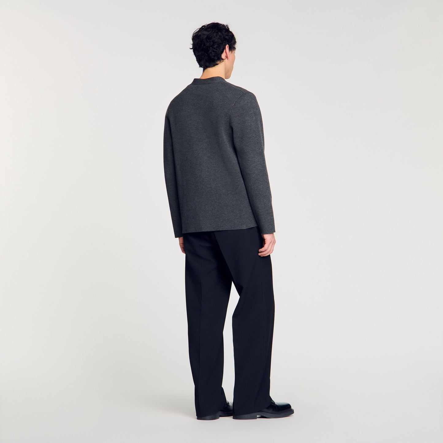 Sandro Cardigan with snake detail Lime