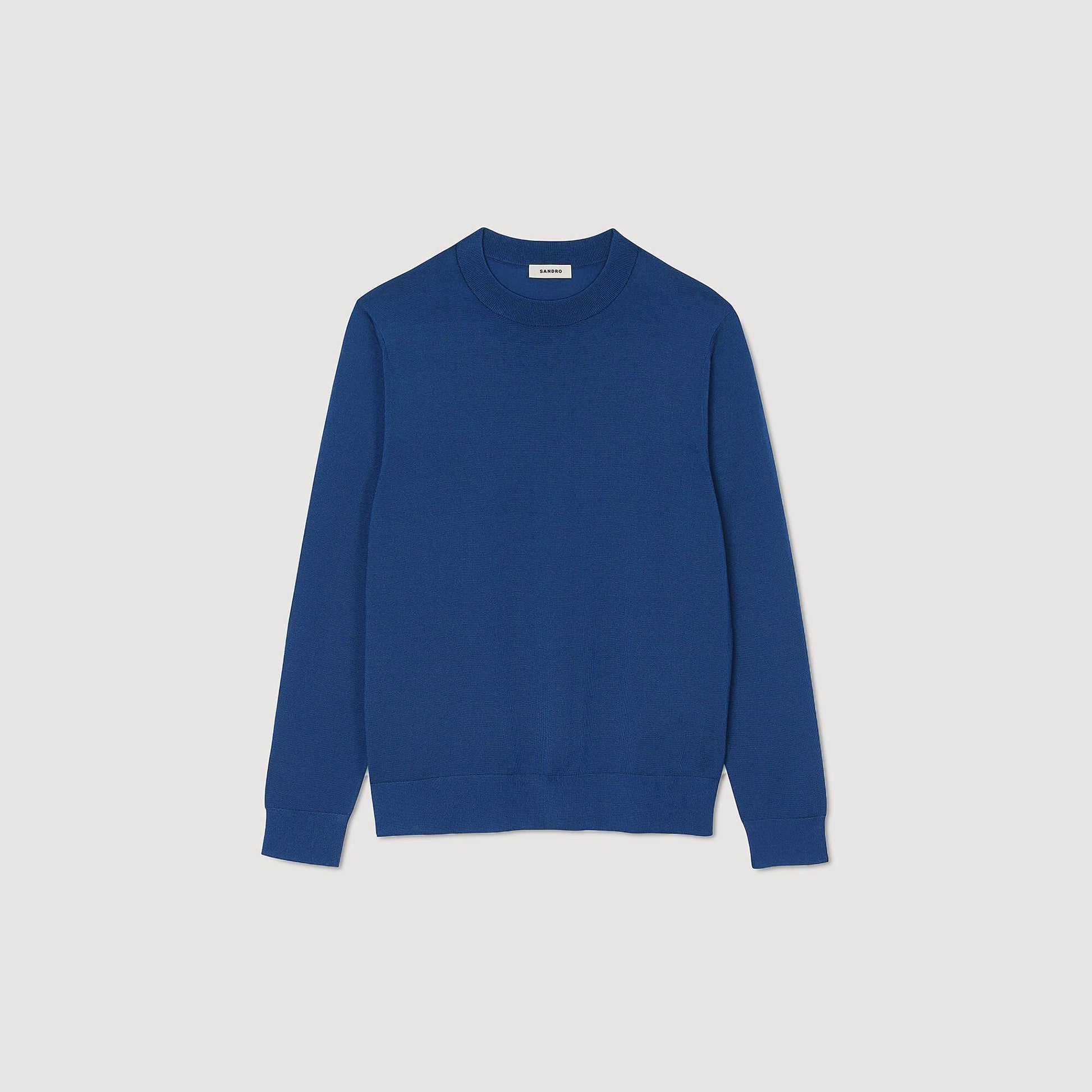Sandro Fine knit sweater Royal Blue