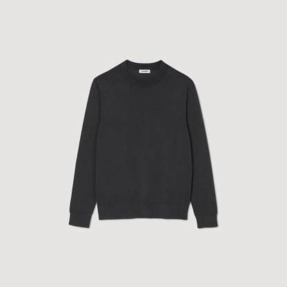 Sandro Fine knit sweater Dark Kaki.