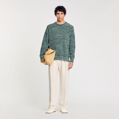 Sandro Chenille sweater Super Green