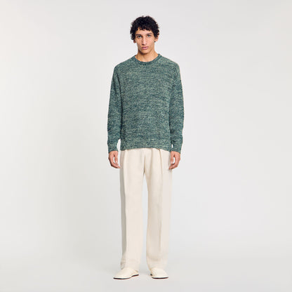 Sandro Chenille sweater Super Green