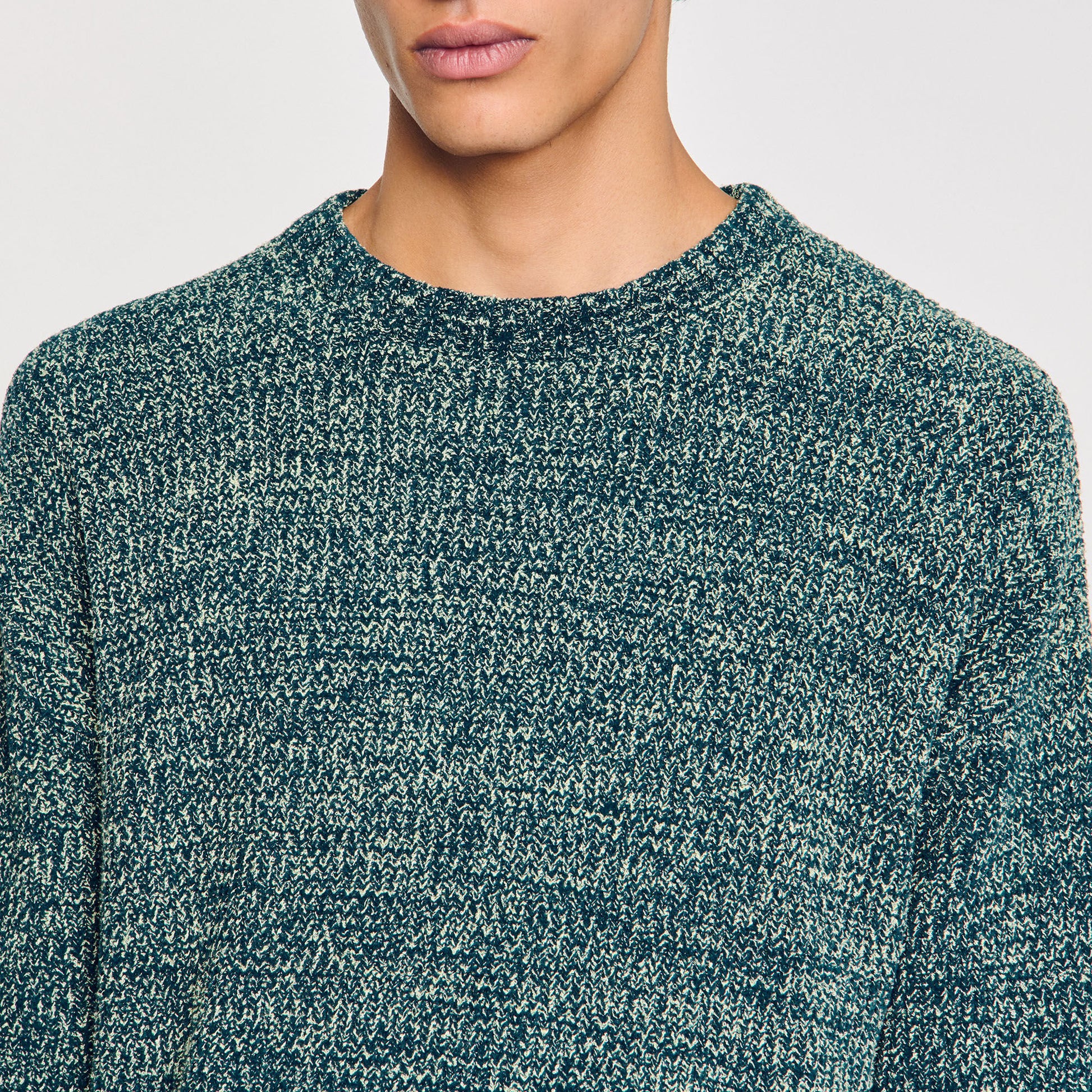 Sandro Chenille sweater Super Green