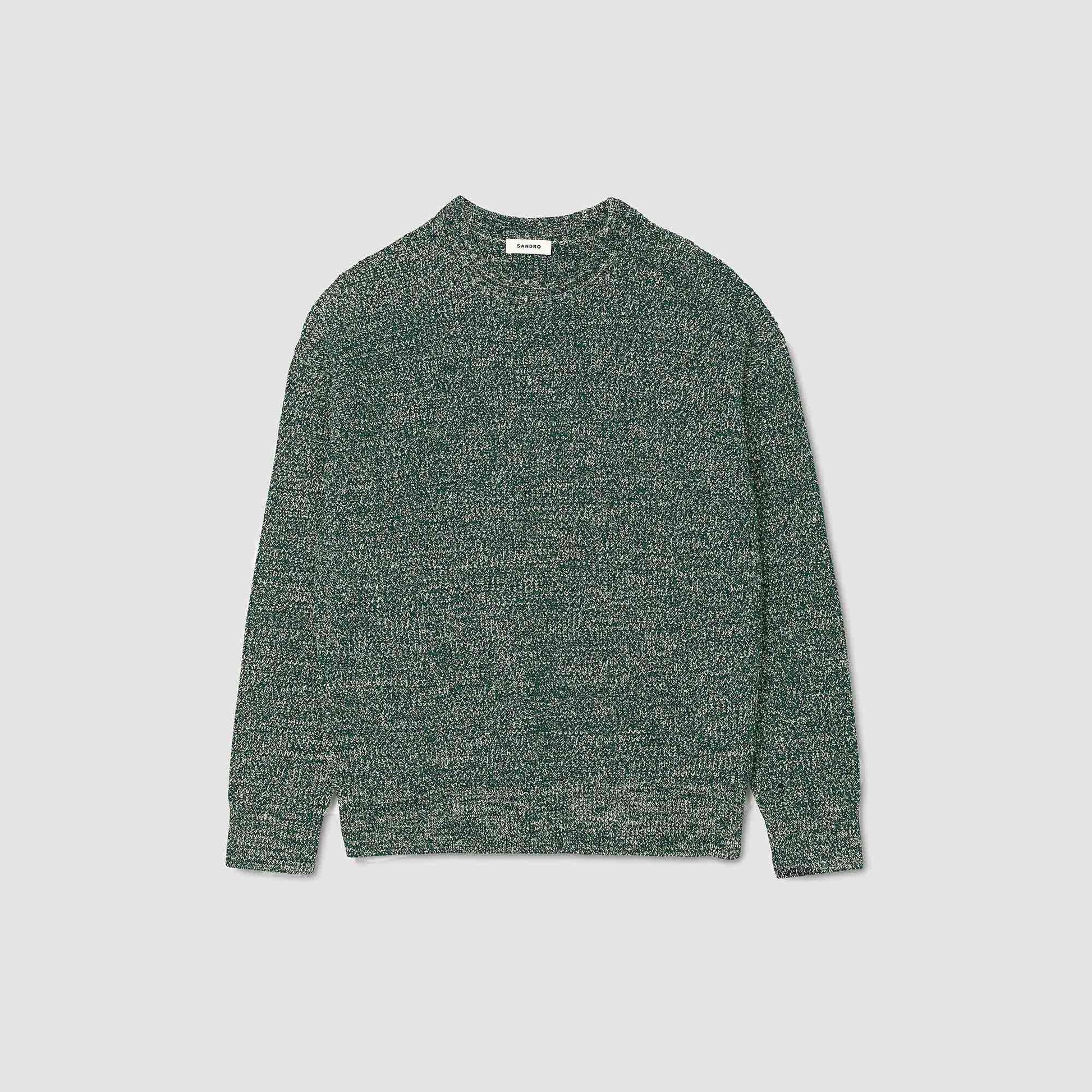 Sandro Chenille sweater Super Green