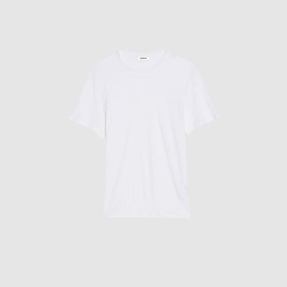 Sandro Certified linen T-shirt White