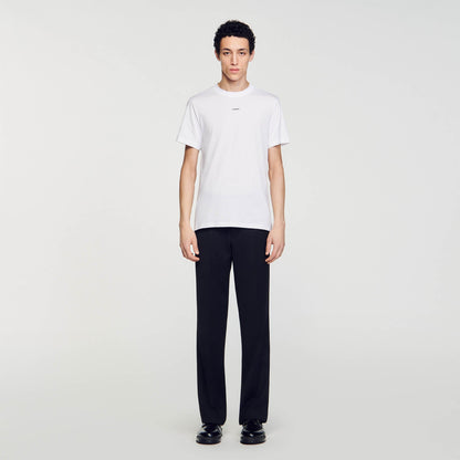 Sandro Short-sleeved T-shirt White
