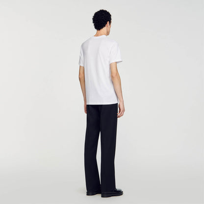 Sandro Short-sleeved T-shirt White