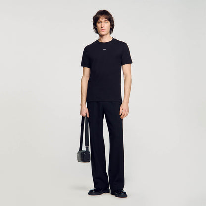 Sandro Short-sleeved T-shirt Black