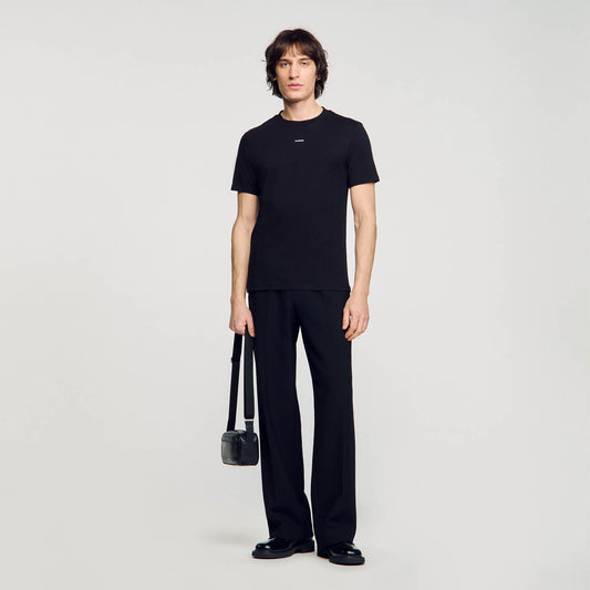 Sandro Short-sleeved T-shirt Black