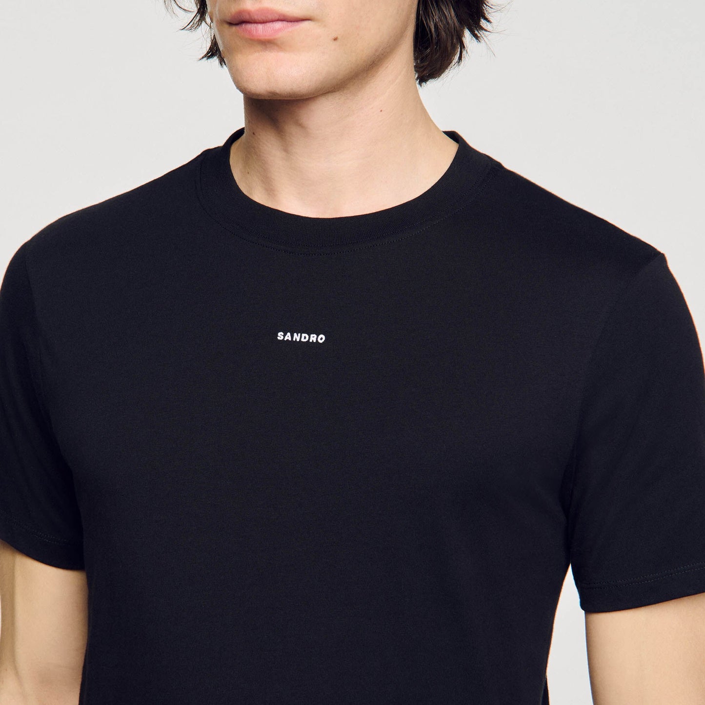 Sandro Short-sleeved T-shirt Black