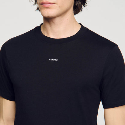 Sandro Short-sleeved T-shirt Black
