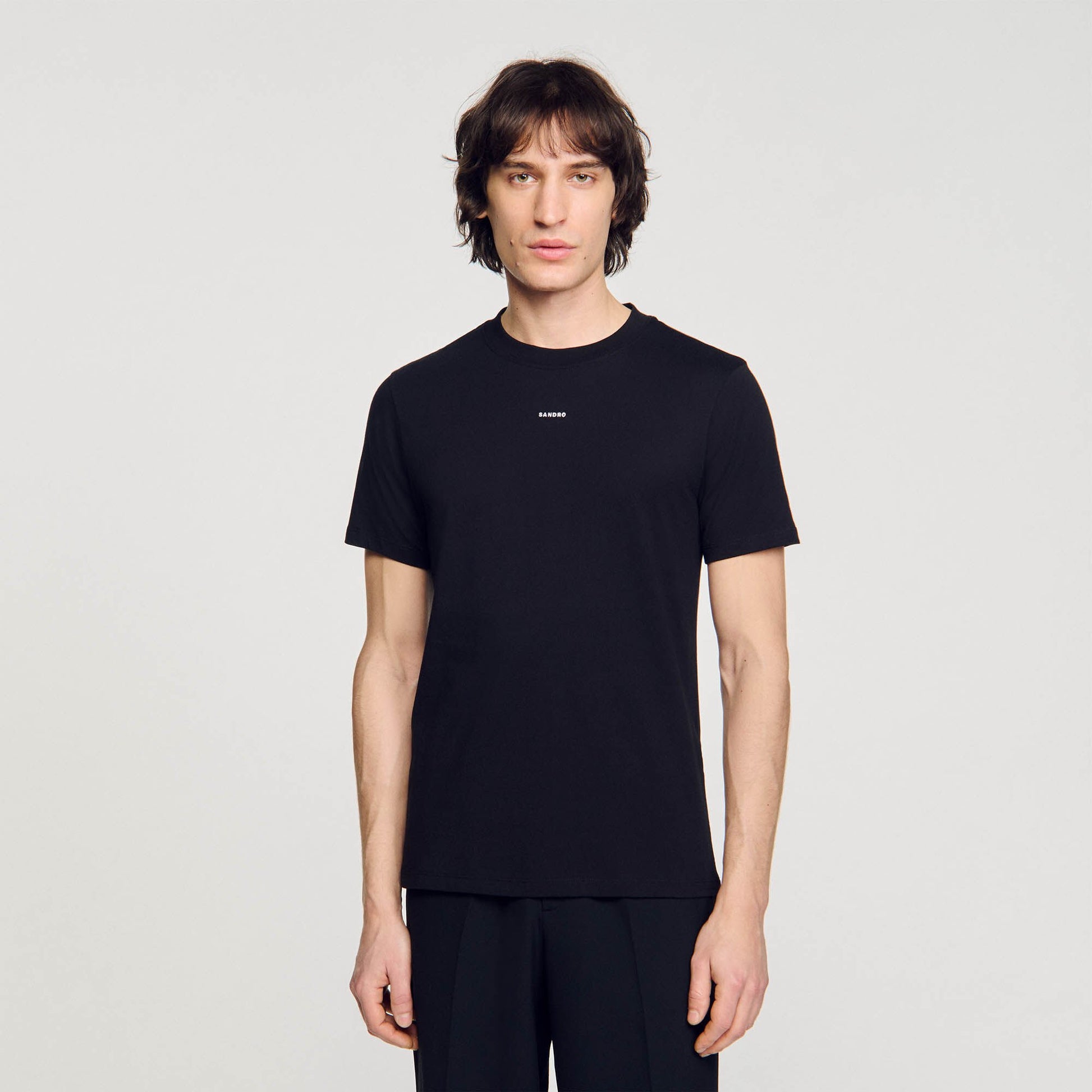 Sandro Short-sleeved T-shirt Black