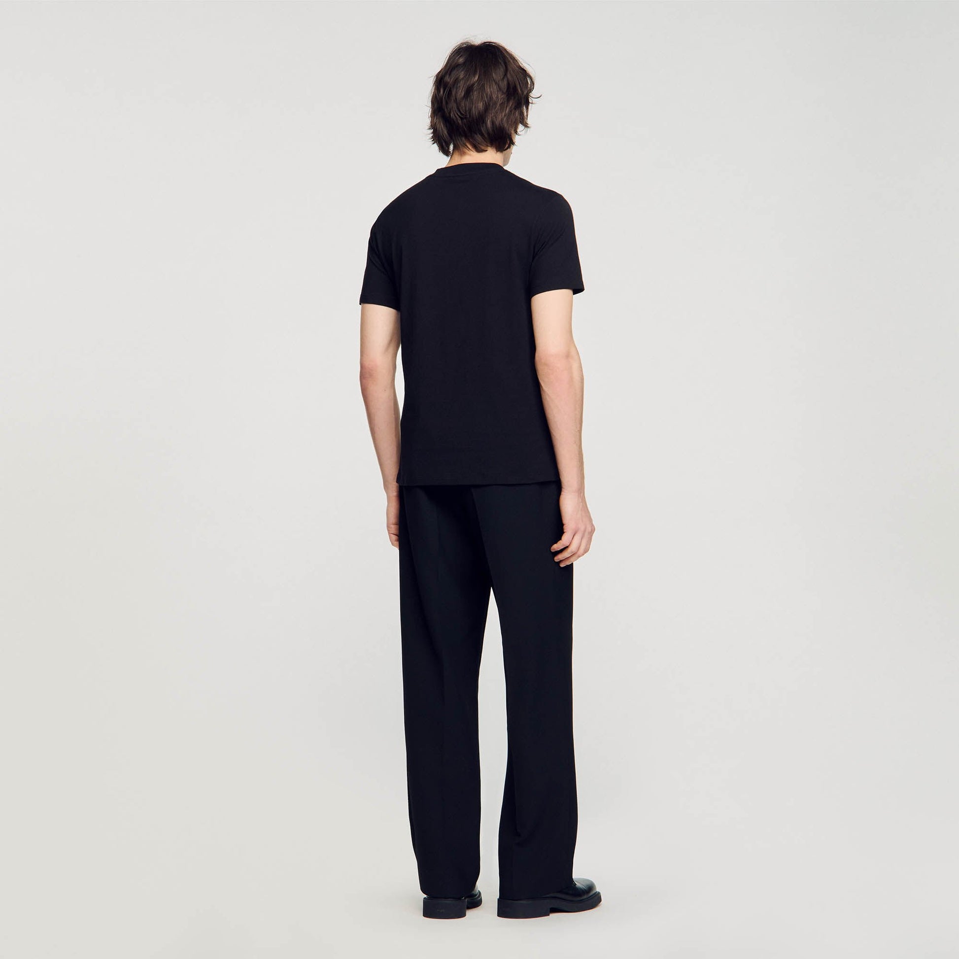 Sandro Short-sleeved T-shirt Black