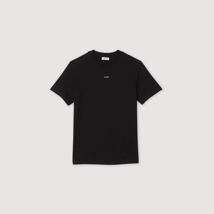 Sandro Short-sleeved T-shirt Black