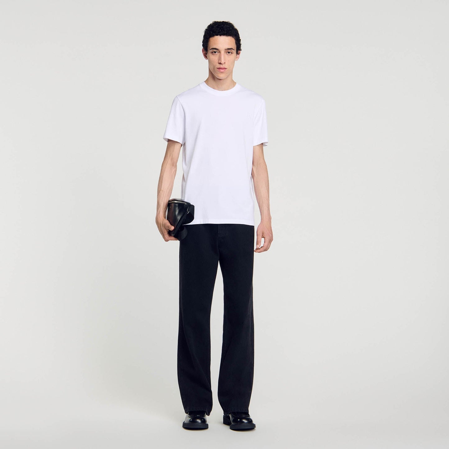Sandro Cotton T-shirt White