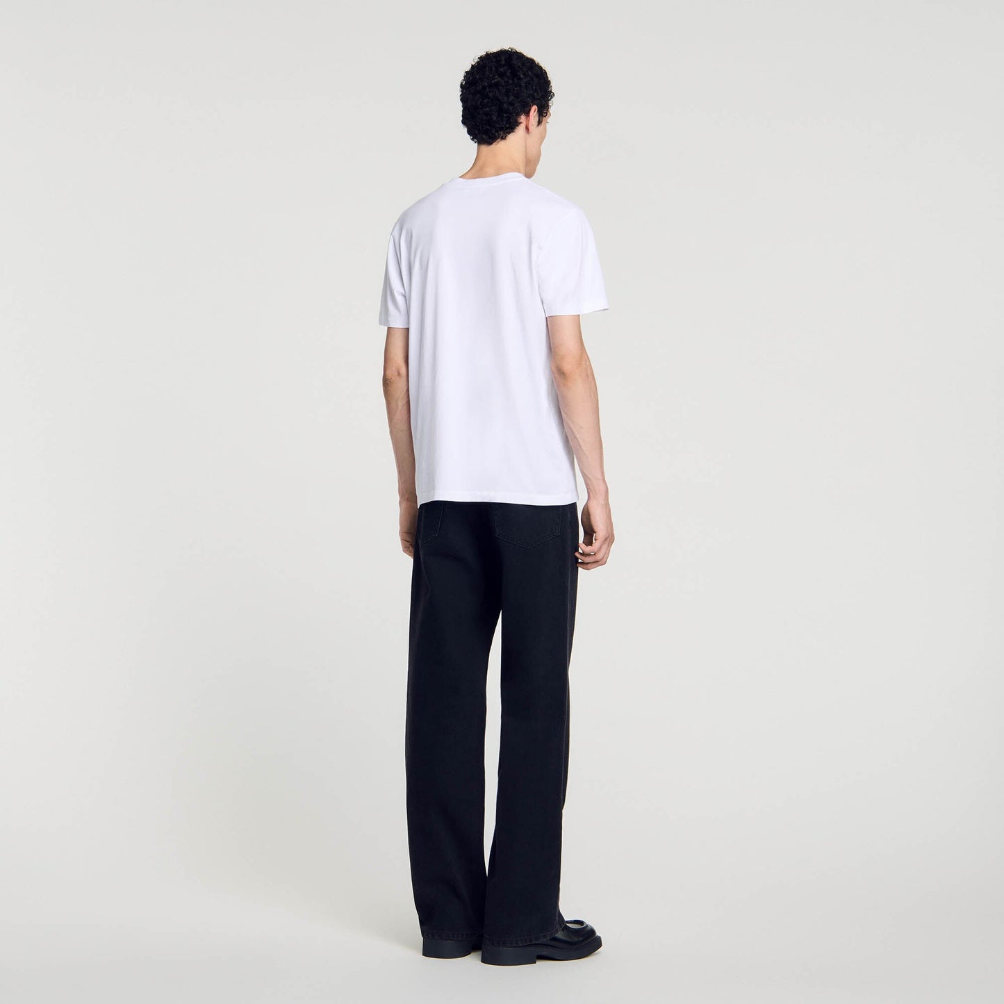 Sandro Cotton T-shirt White