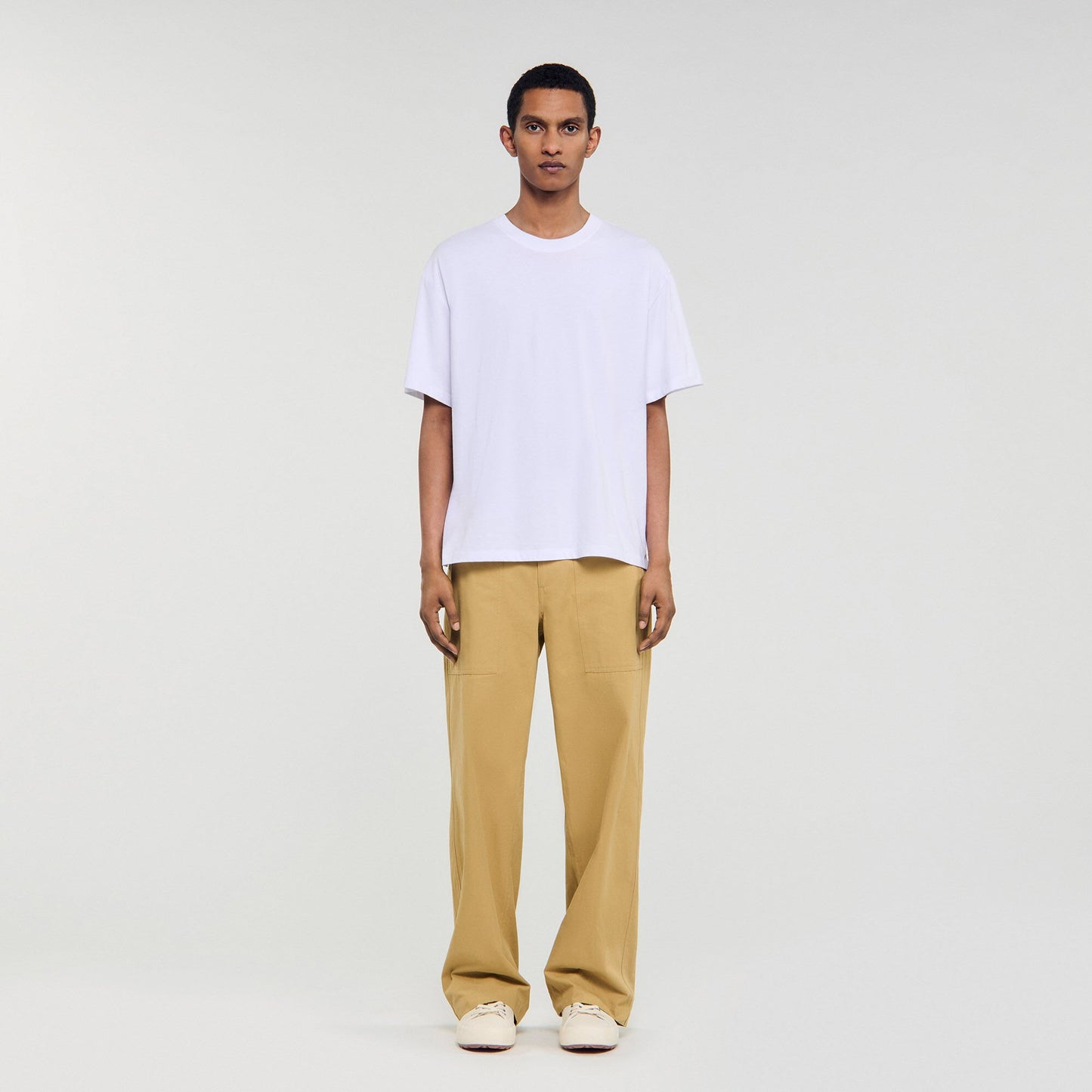 Sandro Oversized T-shirt White